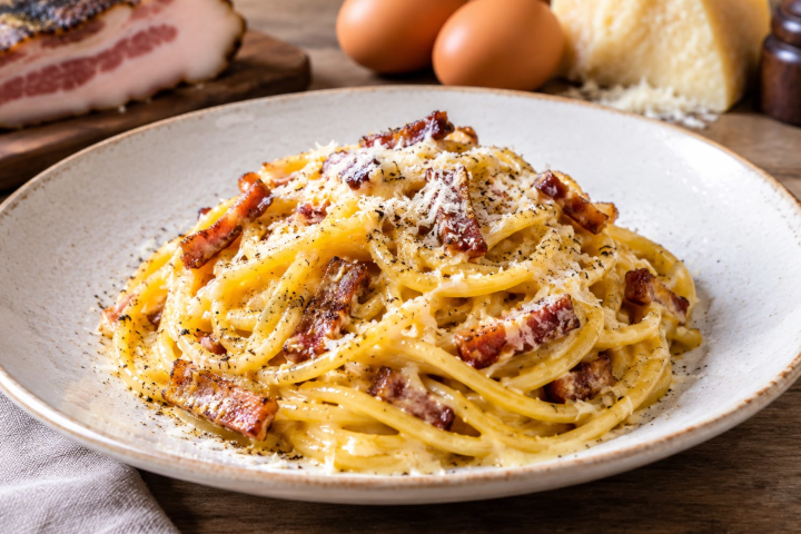 Pasta carbonara
